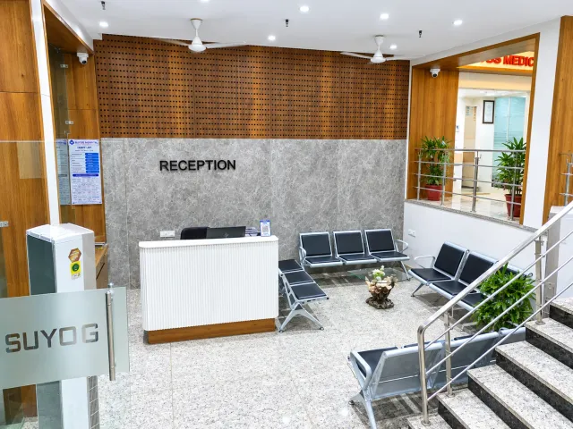 Front Desk & Waiting Area