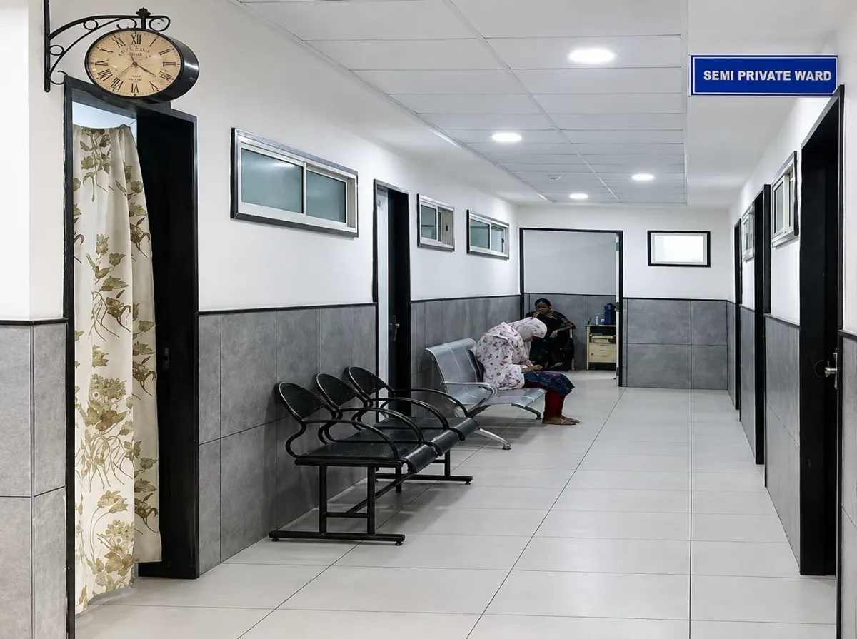 SEMI-PRIVATE ROOM at Suyog Hospital