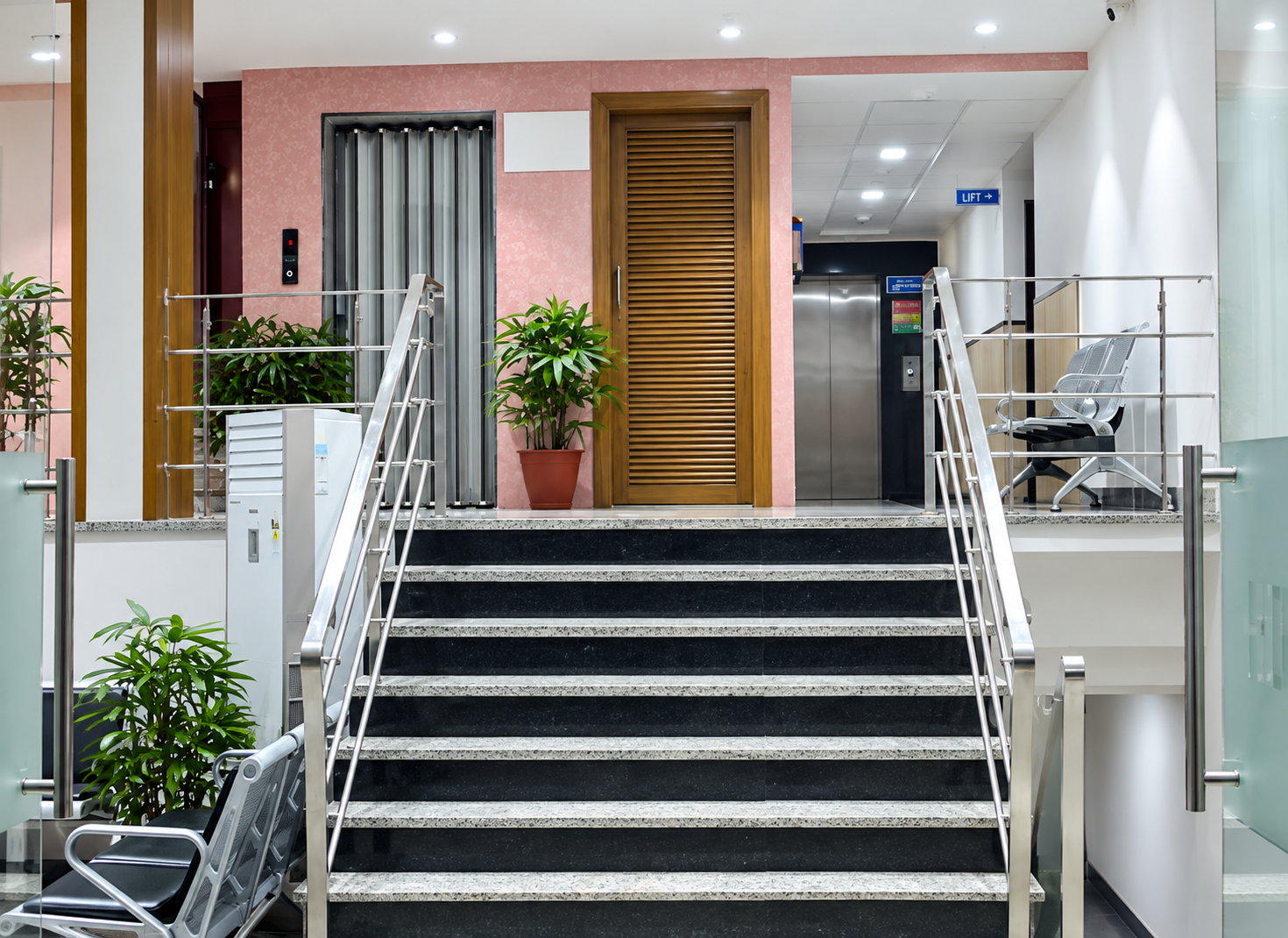 Entrance Lobby at Suyog Hospital