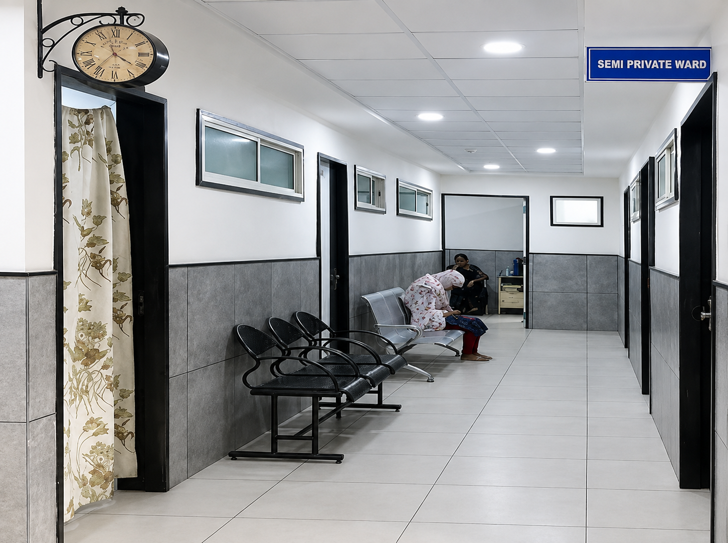 SEMI-PRIVATE ROOM at Suyog Hospital
